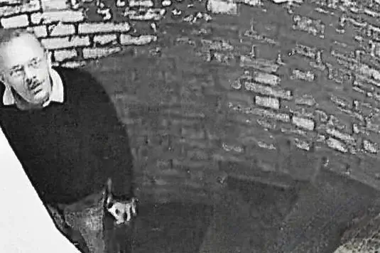 Bruce in Studio holding bowl